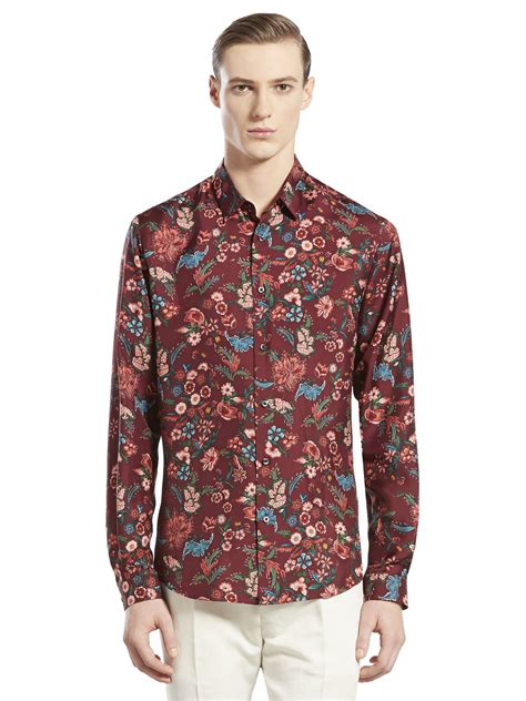 gucci flower shirt green men|gucci shirt red and green.